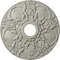 Ekena Millwork Norwich Ceiling Medallion (Fits Canopies up to 4 1/2"), 18"OD x 3 1/2"ID x 1 3/8"P, Pot of Cream CM18NOPCF - alternate 1